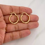 Candongas Val 1.5g / 2cm Oro Amarillo 18K