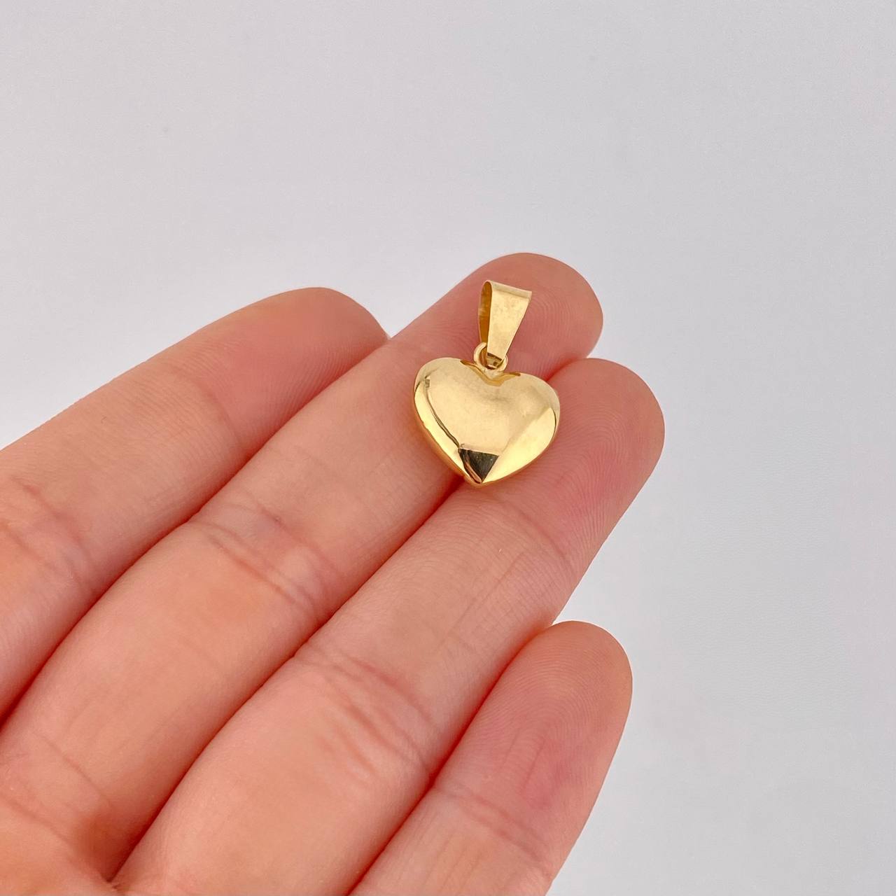 Dije Corazón 1.15g / 2.2cm Oro Amarillo 18K