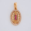 Dije Virgen De Guadalupe 2.35g / 2.5cm Oro Amarillo 18K