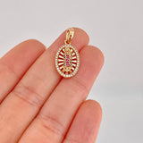 Dije Virgen De Guadalupe 2.35g / 2.5cm Oro Amarillo 18K