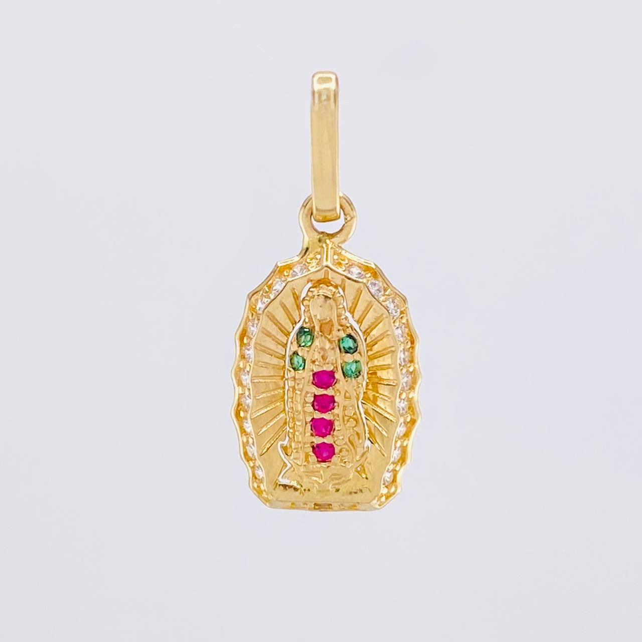 Dije Virgen de Guadalupe 1.35g / 2.1cm Oro Amarillo 18K