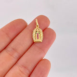 Dije Virgen de Guadalupe 1.35g / 2.1cm Oro Amarillo 18K