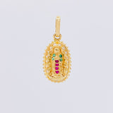 Dije Virgen De Guadalupe 1.4g / 2.2cm Oro Amarillo 18K
