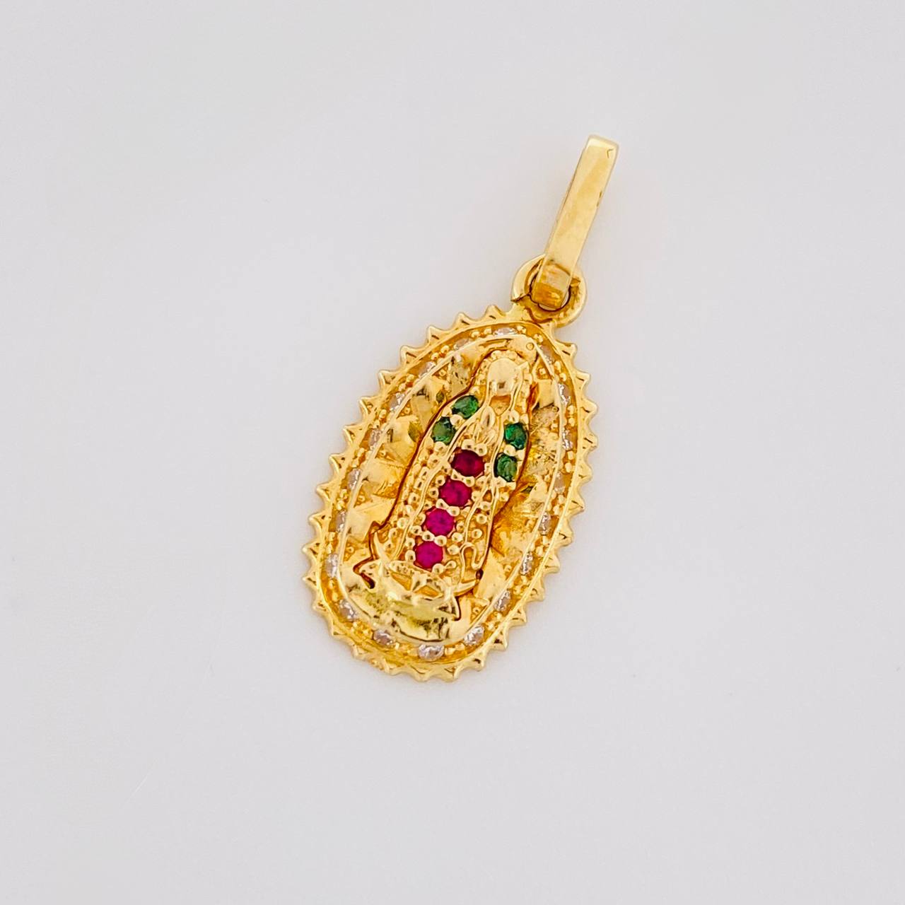 Dije Virgen De Guadalupe 1.4g / 2.2cm Oro Amarillo 18K
