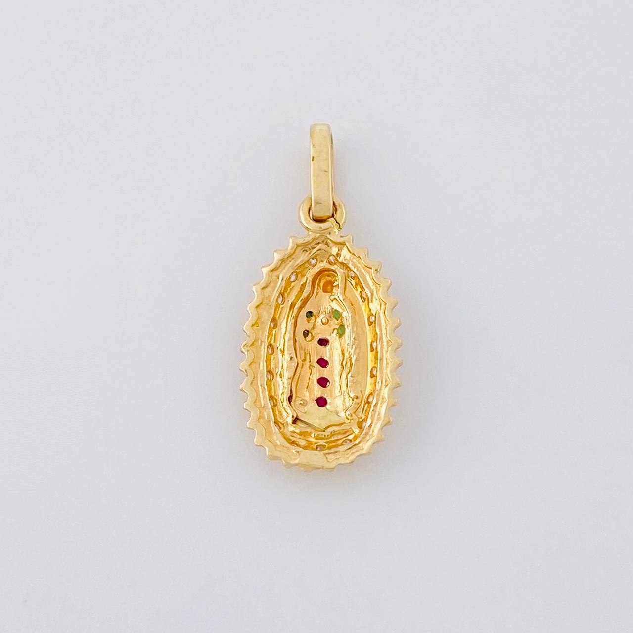 Dije Virgen De Guadalupe 1.4g / 2.2cm Oro Amarillo 18K