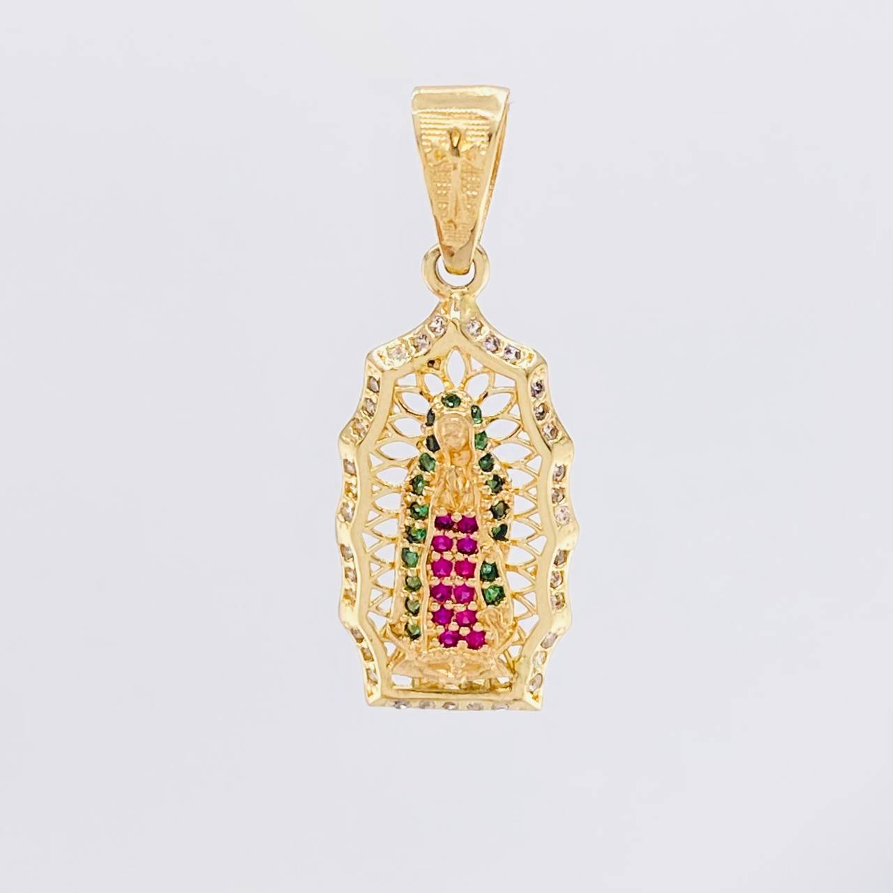 Dije Virgen De Guadalupe 3.15g / 3.2cm Oro Amarillo 18K