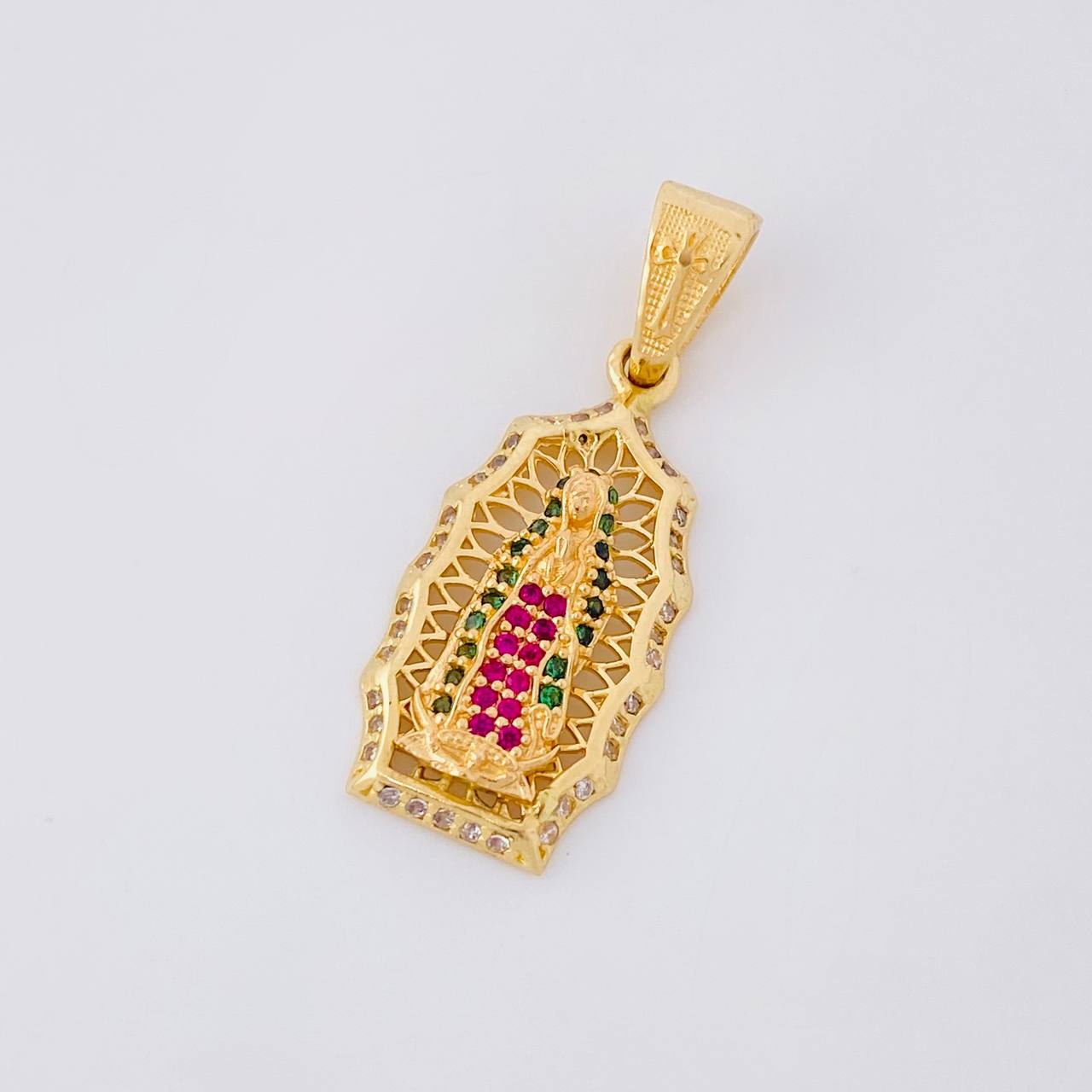 Dije Virgen De Guadalupe 3.15g / 3.2cm Oro Amarillo 18K
