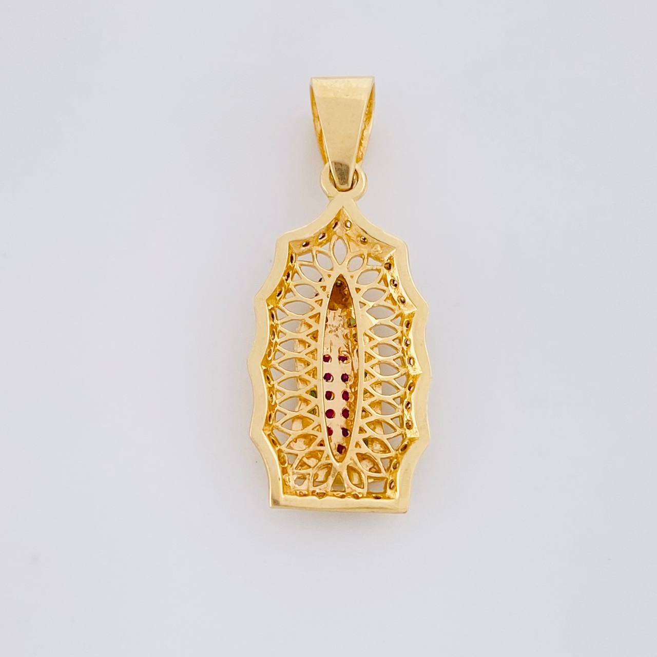 Dije Virgen De Guadalupe 3.15g / 3.2cm Oro Amarillo 18K