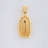 Dije Virgen De Guadalupe 3.15g / 3.2cm Oro Amarillo 18K