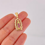 Dije Virgen De Guadalupe 3.15g / 3.2cm Oro Amarillo 18K