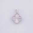 Dije Trébol 2.35g / 2.2cm Oro Blanco 18K