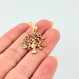 Dije Arbol De La Vida 2.55gr / 3.7cm / Oro Amarillo 18K