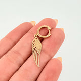 Piercing Ala 1.7gr / 3.8cm / Oro Amarillo 18K