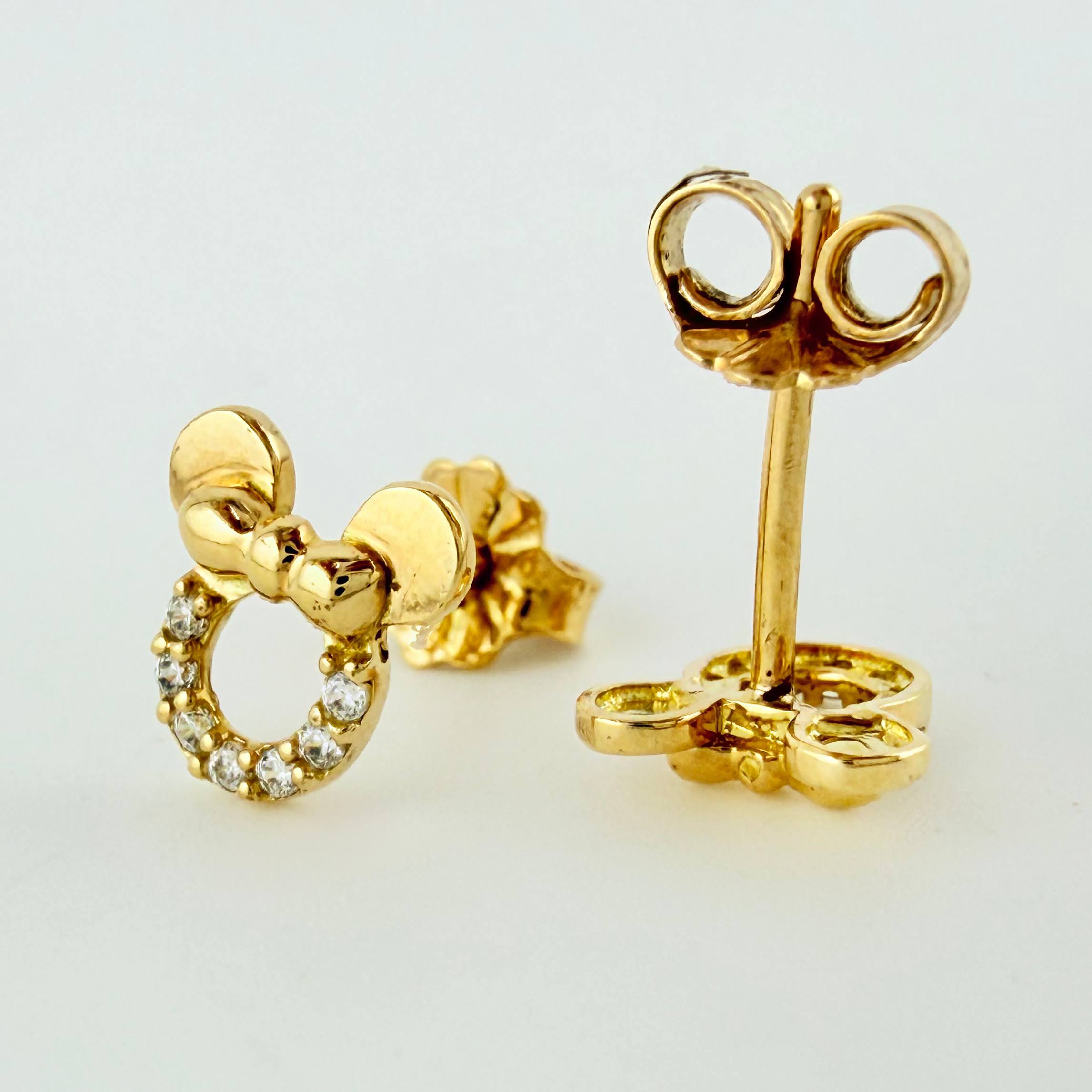 Topos Ratona 1.2gr / 7.6mm Oro Amarillo 18K