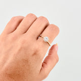 Anillo Solitario Cetro 1.8gr / T8 / Oro Amarillo 18K