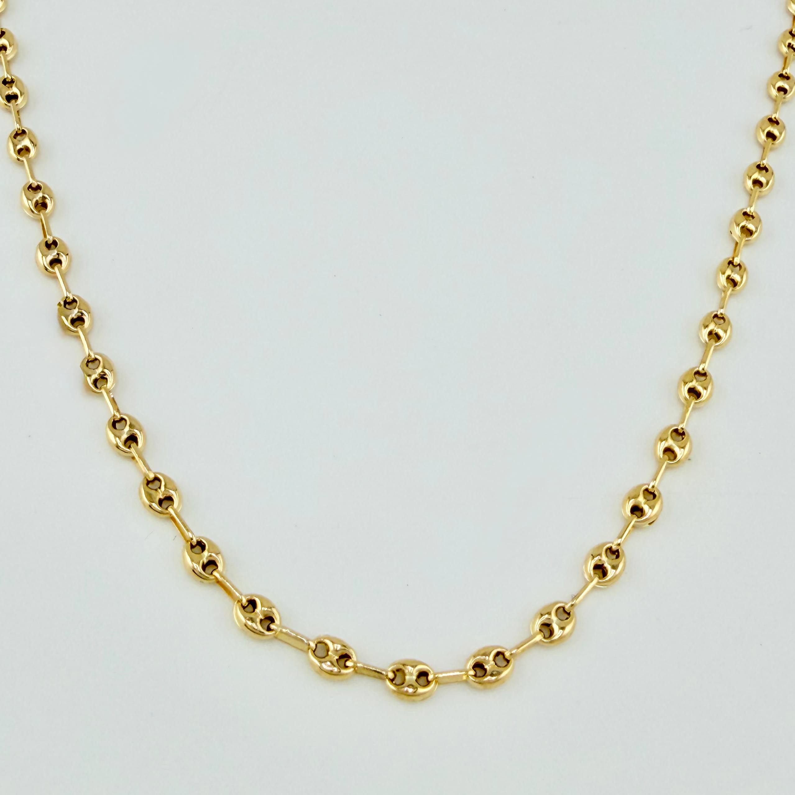 Cadena GC 6.4gr / 65cm / 3.3mm Oro Amarillo 18K