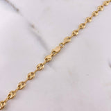Cadena GC 8.3gr / 55cm / 4.3mm Oro Amarillo 18K #