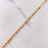 Pulso Chino 4.25gr / 19cm / 2.9mm Oro Amarillo +0 18K $