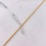 Pulso Lazo 0.8gr / 19cm / 1.5mm Oro Amarillo +3 18K $