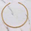 Tobillera Cubana 2.65gr / 24cm / 3mm Oro Amarillo +1 18K #