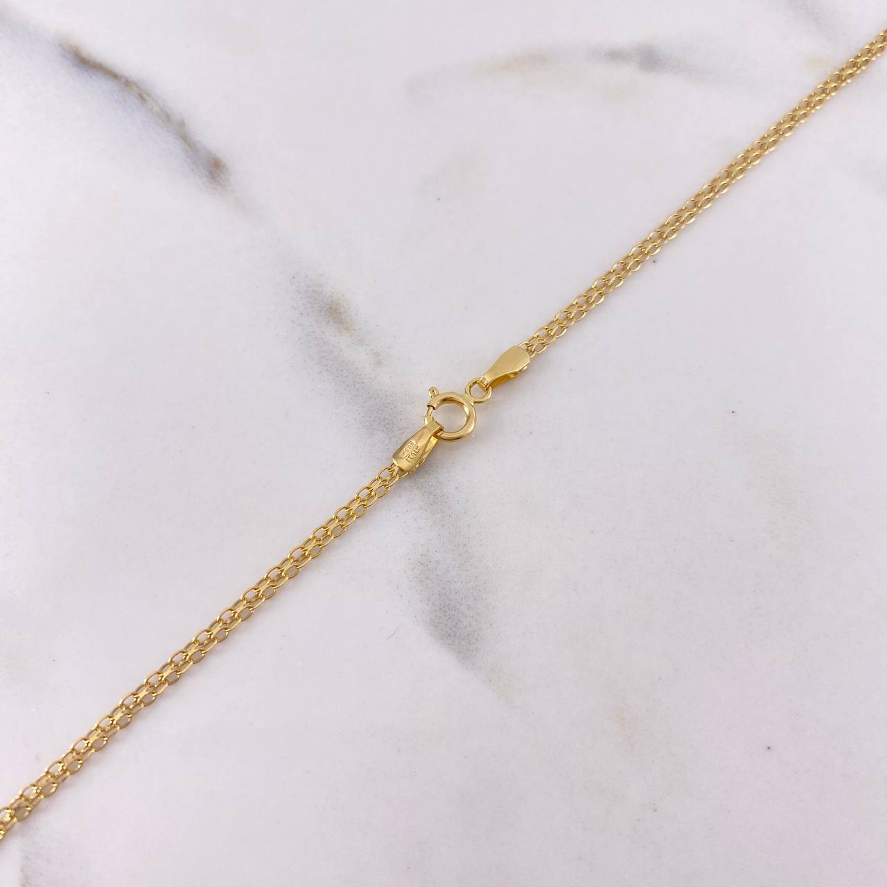 Cadena China 2.8gr / 60cm / 1.6mm Oro Amarillo +1 18K &