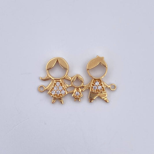 Herraje Familia 1gr / 1.8cm / Oro 18K &