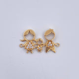 Herraje Familia 1gr / 1.8cm / Oro 18K &
