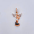 Dije San Miguel Arcángel 1.7gr / 2.7cm / Tres Oros 18K $