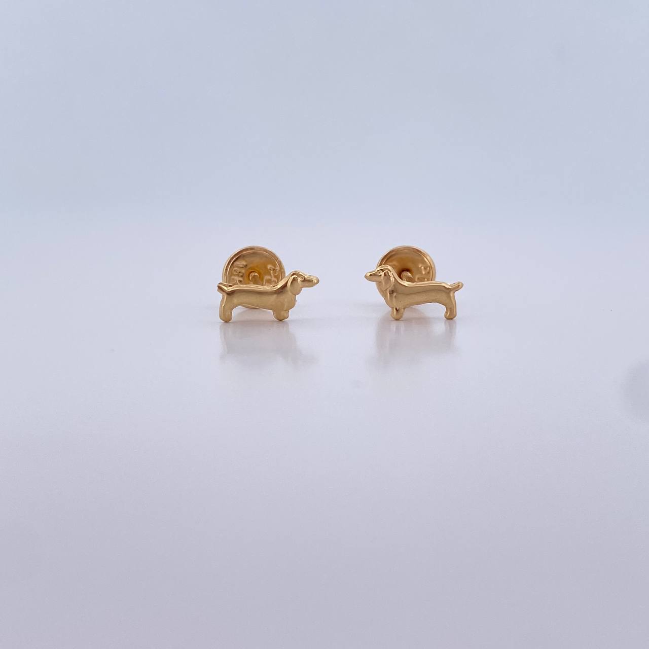 Topos Perro 0.45gr / Oro Amarillo 18K $