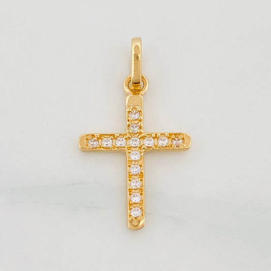 Dije Cruz 1.05 g / 2.3 cm Oro Amarillo 18K