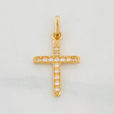Dije Cruz 1.05 g / 2.3 cm Oro Amarillo 18K