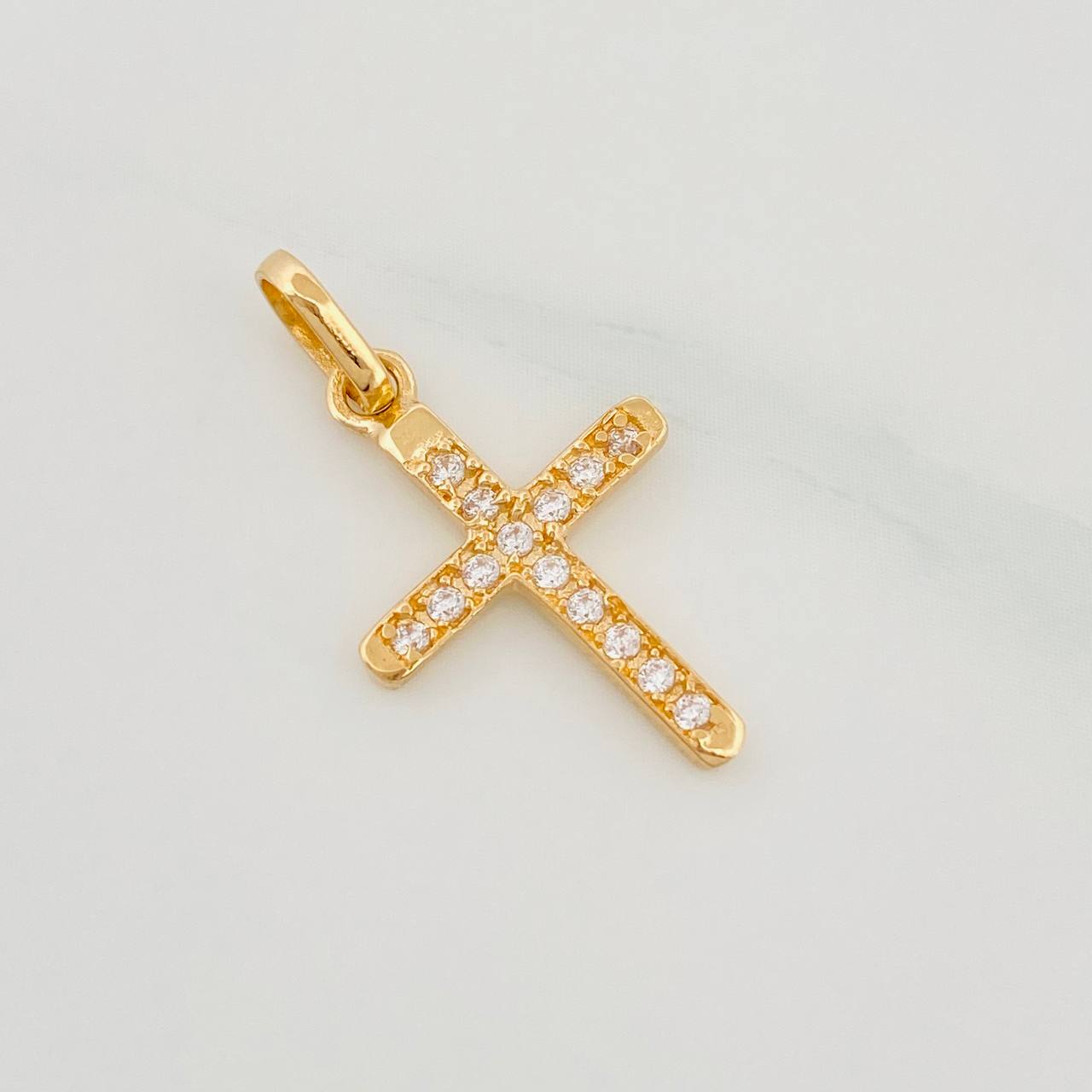 Dije Cruz 1.05 g / 2.3 cm Oro Amarillo 18K
