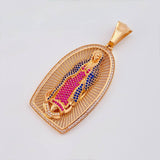 Dije Virgen De Guadalupe 18 g / 6.4 cm Oro Rosa 18K