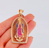 Dije Virgen De Guadalupe 18 g / 6.4 cm Oro Rosa 18K