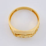 Anillo Pantera Tribal 4.35 g / T10 1/4 Oro Amarillo 18K