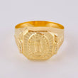 Anillo Sello Virgen De Guadalupe 3.05 g / T10 1/4 Oro Amarillo 18K