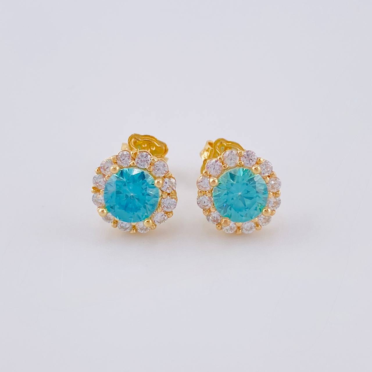Topos Halo 3.1 g / 9.32 mm Oro Amarillo 18K