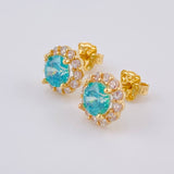Topos Halo 3.1 g / 9.32 mm Oro Amarillo 18K