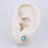 Topos Halo 3.1 g / 9.32 mm Oro Amarillo 18K