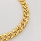 Pulso Cubano 7.25g / 21cm / 8.06mm Oro Amarillo 18K