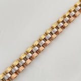 Pulso Correa 12.05g / 19cm / 6.31mm Tres Oros 18K