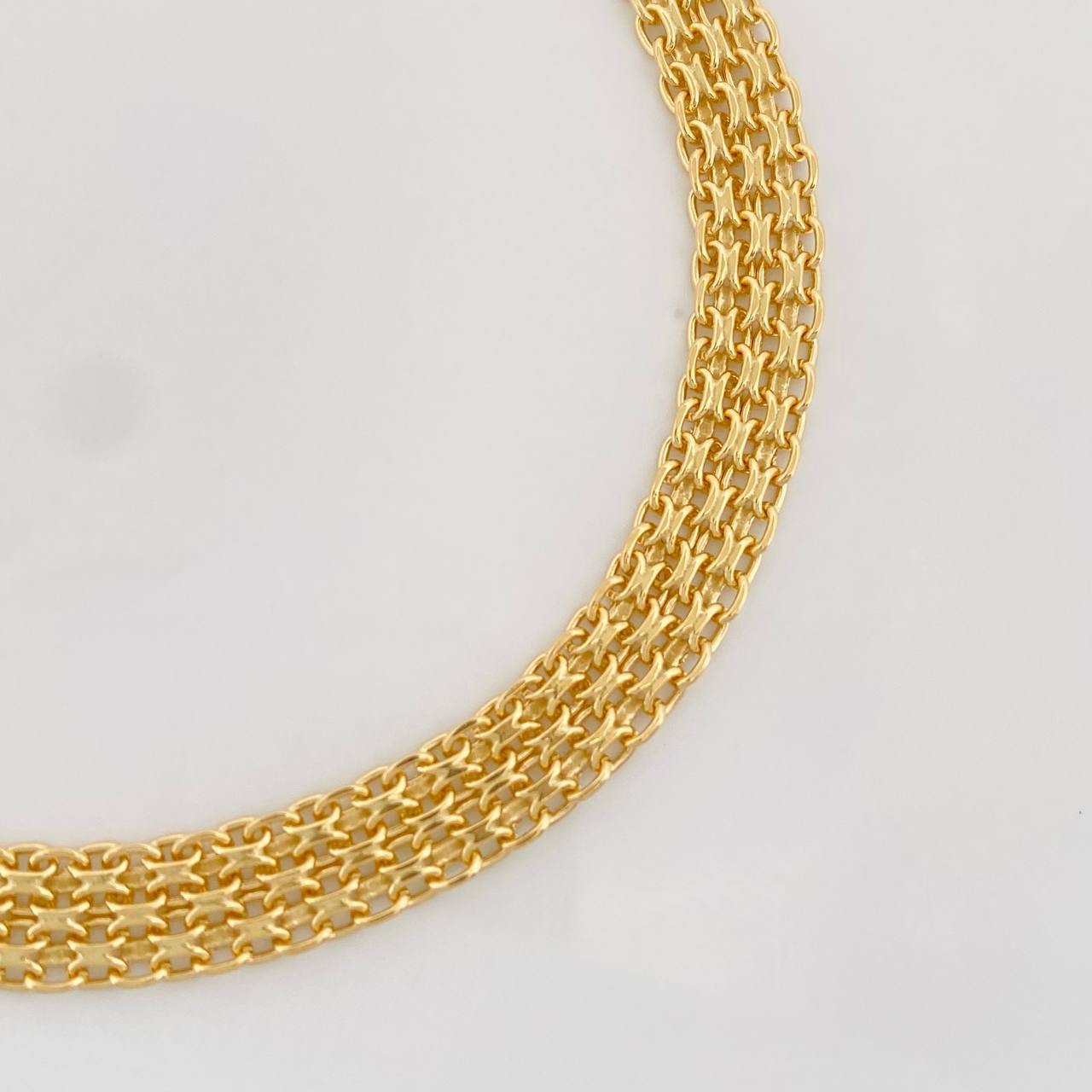 Pulso Chino 8.2g / 19cm / 6.13mm Oro Amarillo 18K