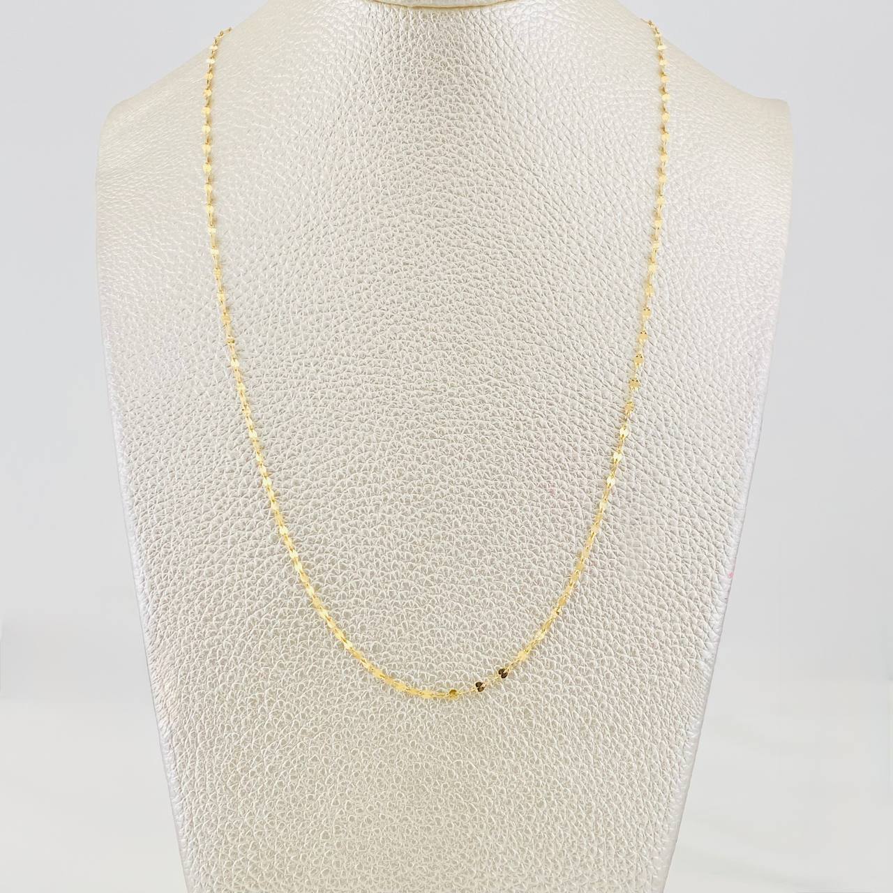 Cadena Aro Seguido 0.75g / 45cm / 1.56mm Oro Amarillo 18K