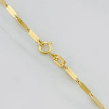 Cadena Aro Seguido 2.05g / 45cm / 2.04mm Oro Amarillo 18K