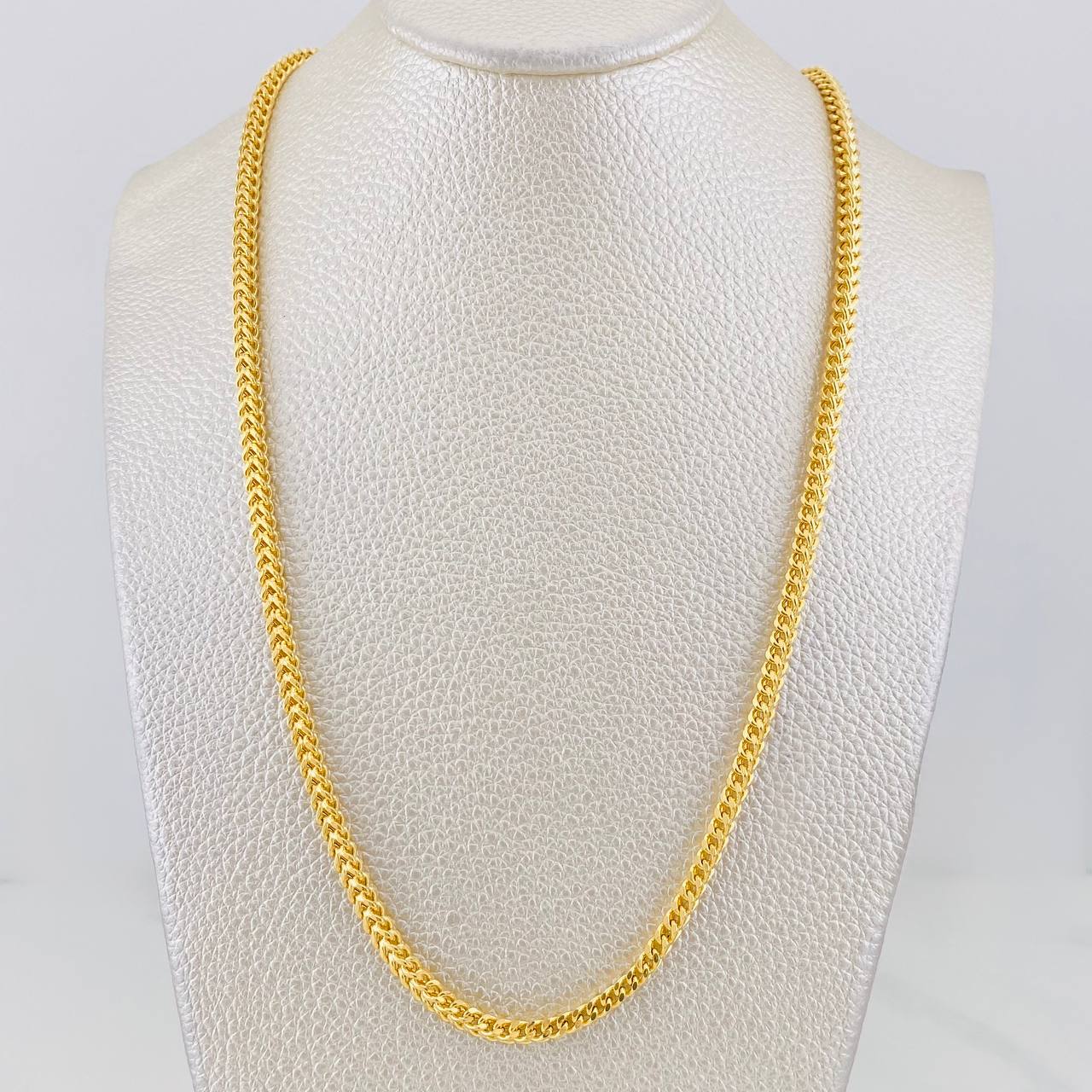 Cadena Franco 14.35g / 60cm / 3.2mm Oro Amarillo 18K