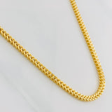 Cadena Franco 14.35g / 60cm / 3.2mm Oro Amarillo 18K