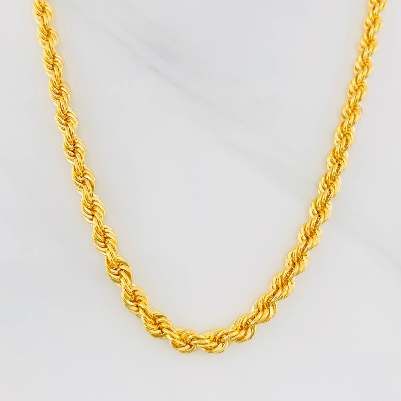 Cadena Lazo 14.8g / 60cm / 4.2mm Oro Amarillo 18K