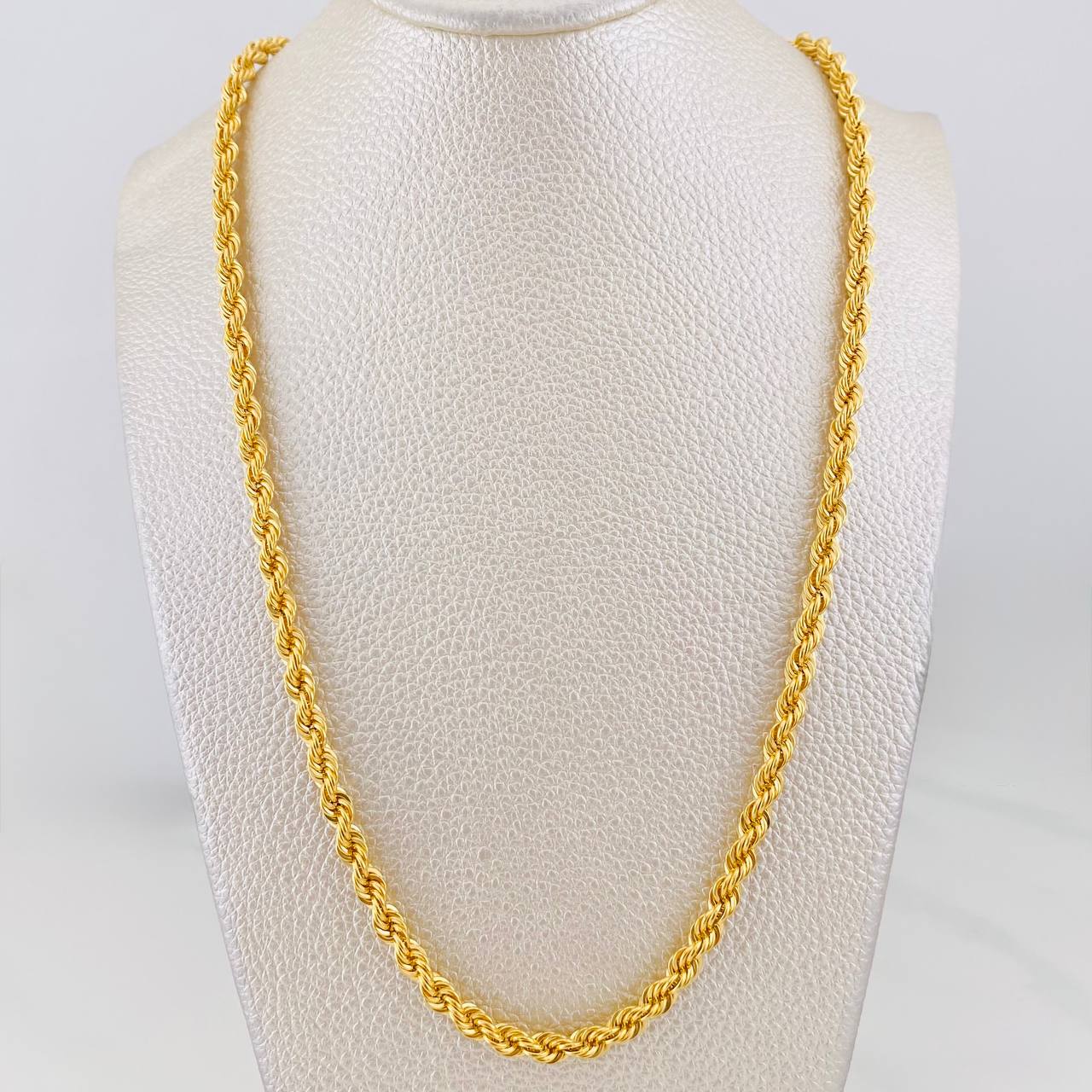 Cadena Lazo 14.8g / 60cm / 4.2mm Oro Amarillo 18K