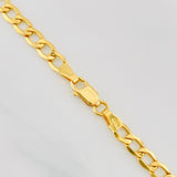 Cadena Cubana 8.2g / 60cm / 3.24mm Oro Amarillo 18K