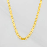 Cadena Escalera Plana 3.65g / 45cm / 2.16mm Oro Amarillo 18K